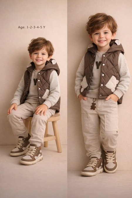 طقم ولادي 3 قطع