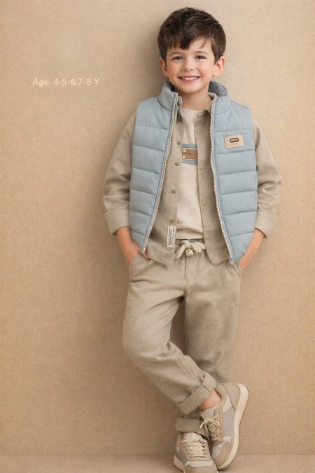 طقم ولادي 4 قطع