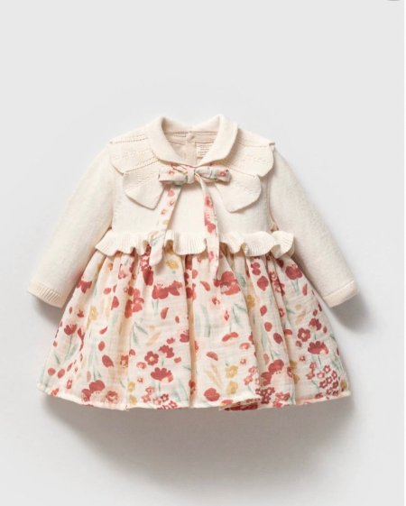 فستان صوف ناعم مورد