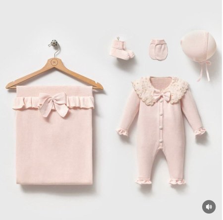 طقم مستشفى صوف ناعم 5 قطع