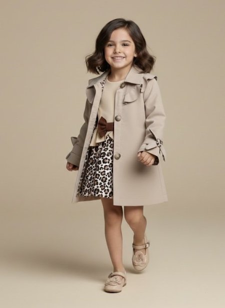 فستان تايجر مع ترانش