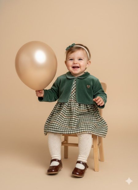 فستان مخمل مع جاكيت