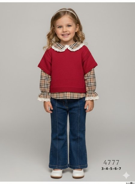 طقم بناتي 3 قطع