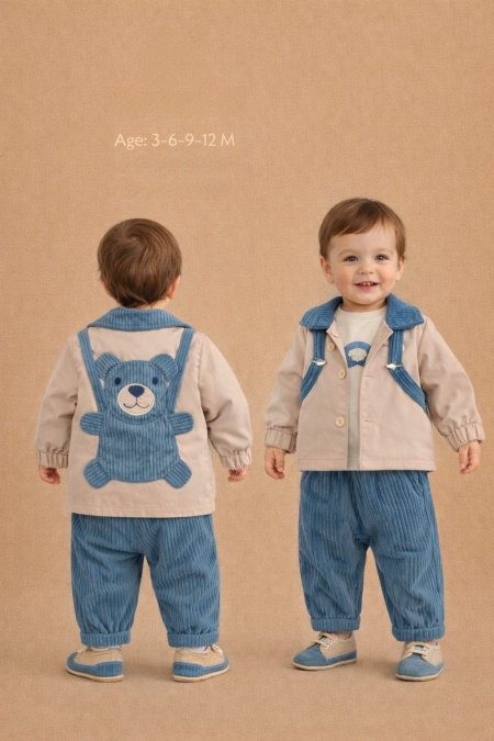 طقم ولادي 4 قطع