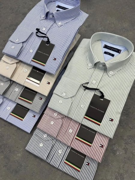 قميص شبابي مقلم