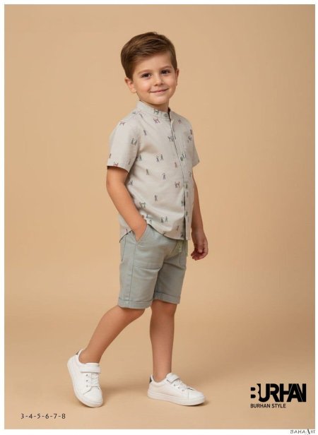 طقم ولادي شورت