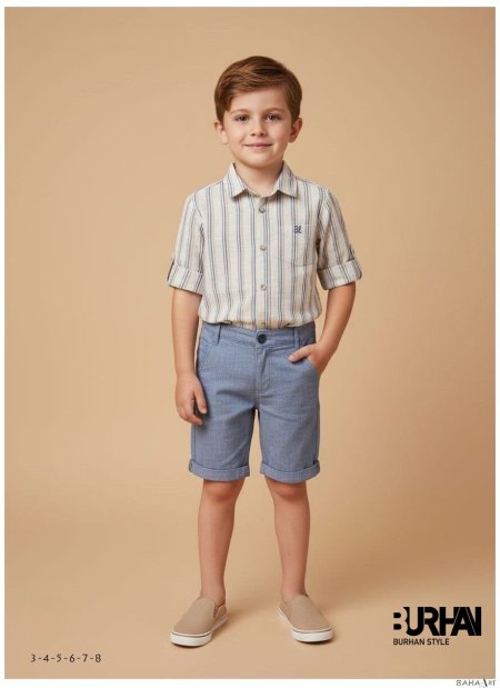 طقم ولادي شورت