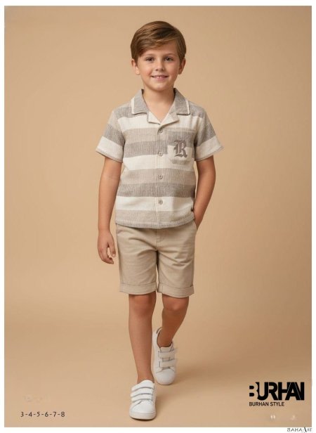 طقم ولادي شورت