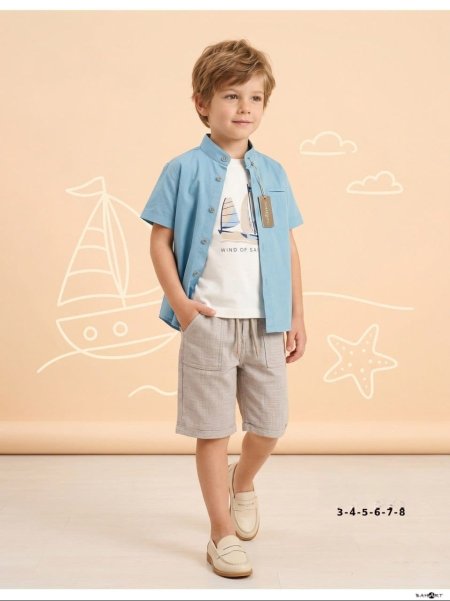 طقم شورت 3 قطع