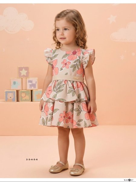 فستان بناتي مورد