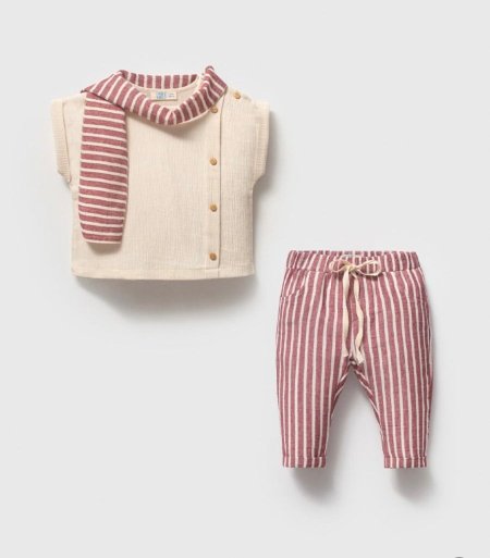 طقم مخطط 3 قطع