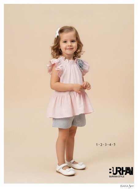 طقم بناتي شورت