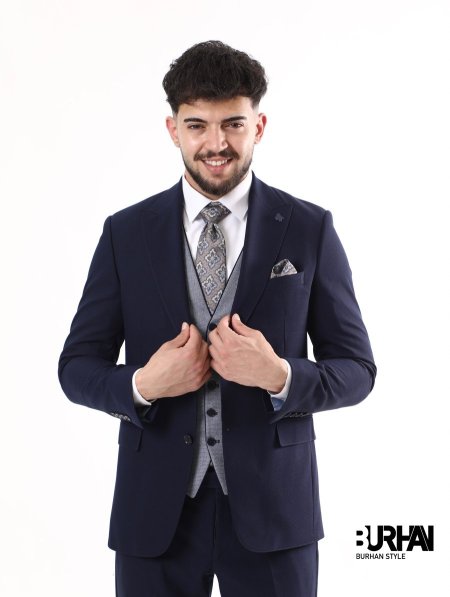 بدلة شبابي مونس slim fit