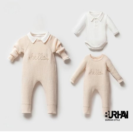 أفرهول صوف ناعم مع تبان قطن بقبة