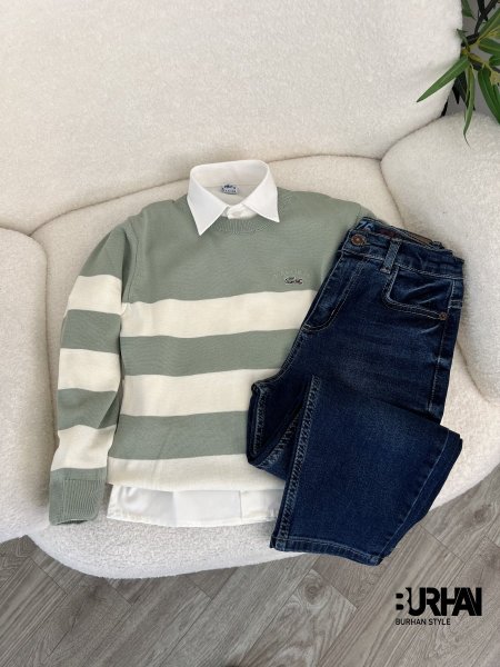 بلوزة ولادي صوف ناعم LACOSTE