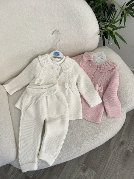 طقم صوف ناعم 3 قطع