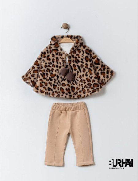 طقم شتوي 3 قطع مع كاب