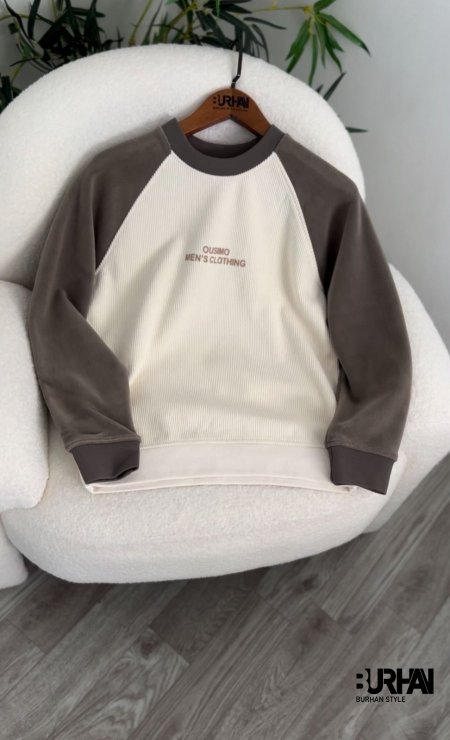 بلوزة مخمل فليز