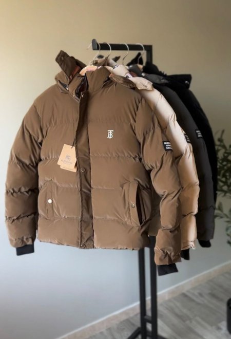 كبود ولادي مبطن فرو BURBERRY