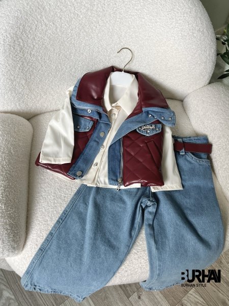 طقم بناتي 3 قطع